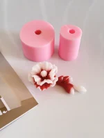 قالب گل و غنچه مالوا