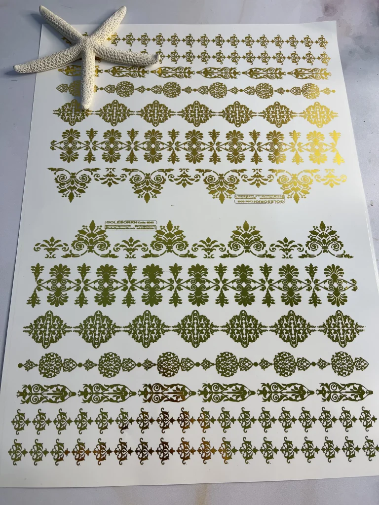 ترانسفر طلا کوب شمع