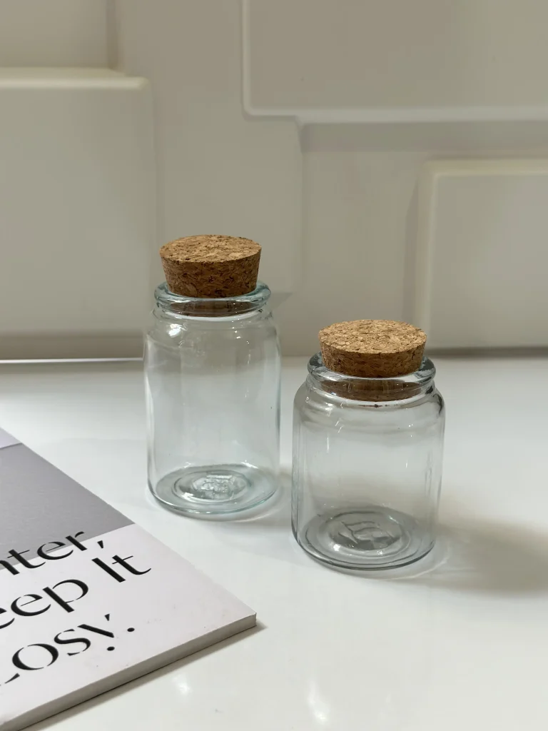 جار چوب پنبه گرد