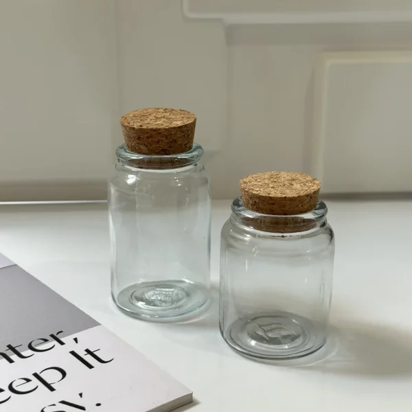 جار چوب پنبه گرد