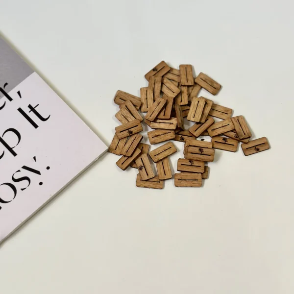 پایه فیتیله چوبی