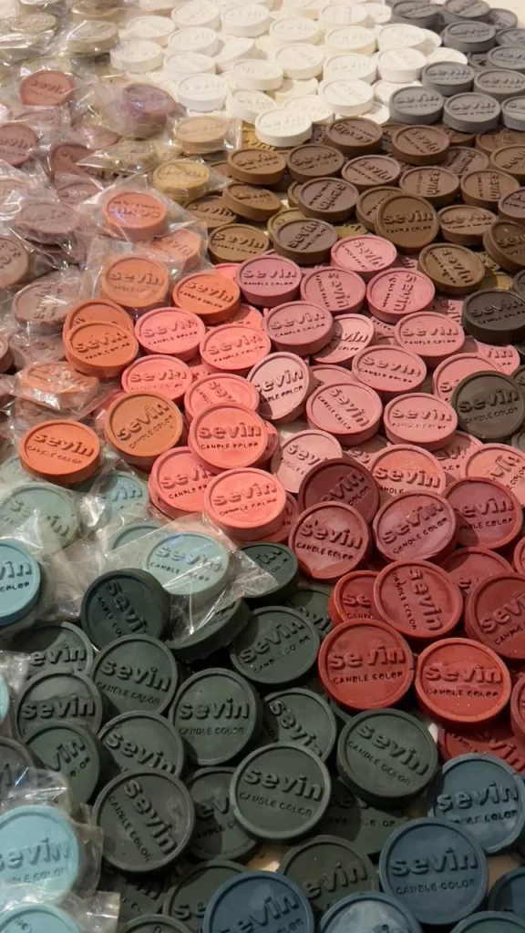 رنگ شمع سوپر مات سوین