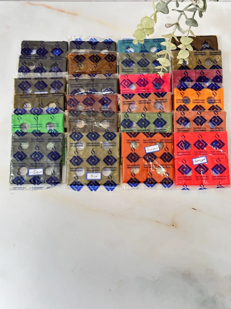 رنگ های مکعبی دارینا