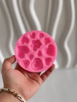 قالب سیلیکونی قلب چندتایی