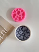 قالب قلب چند تایی