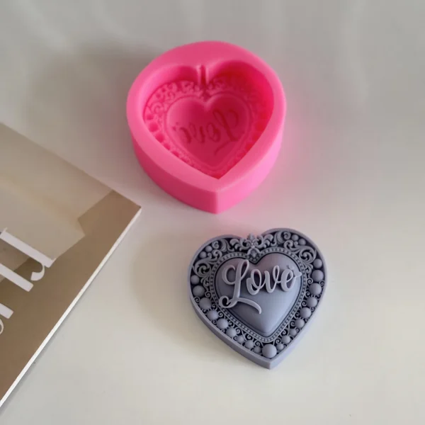 قالب قلب طرح لاو