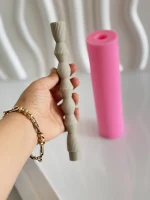 شمع قلمی شیار دار