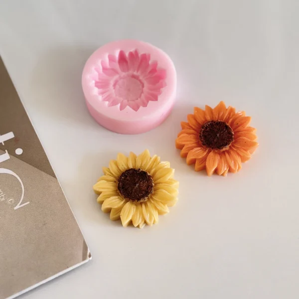 قالب گل افتاب گردان