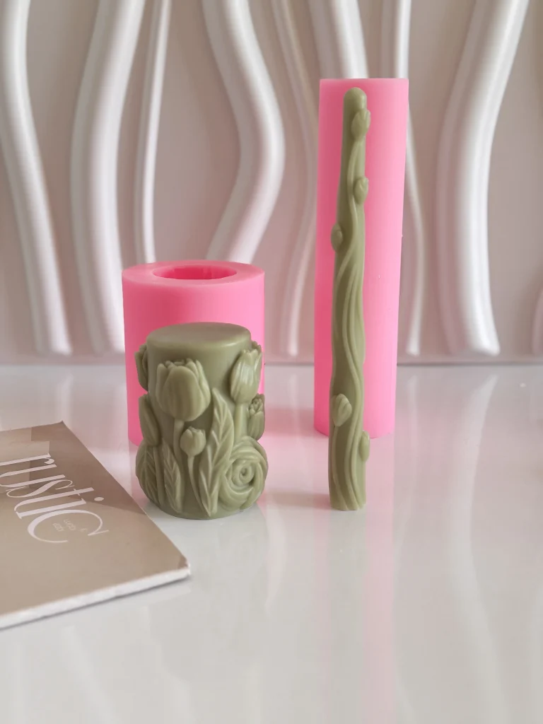 قالب قلمی و استوانه لاله