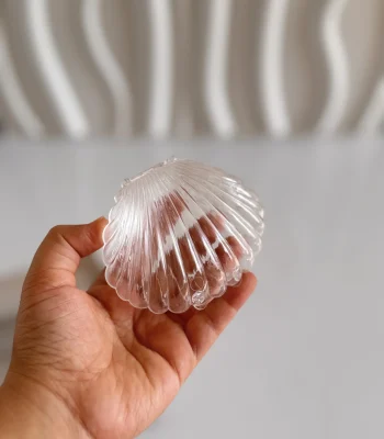 گیفت صدف شفاف واداتی