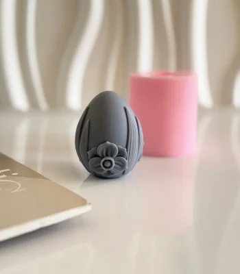 قالب تخم مرغ تک گل